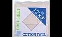BLEACHED COTTON DUST SHEET 12FT X 9FT