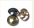 12mm DIA. POLISHED CHROME DOMEHEAD NO 8 SCREWS X 3/4" - BOX OF 200